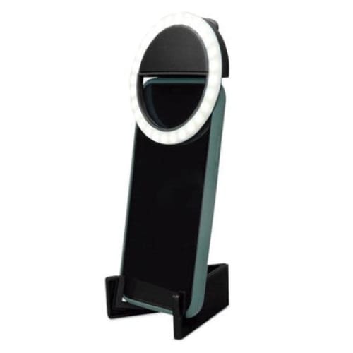 Support de poche pour smartphone KSIX avec Ring Light noir (BXYOUTBMINI) Support de poche pour smartphone KSIX avec Ring Light noir (BXYOUTBMINI)